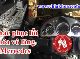 Khóa vô lăng Mercedes ESL W204 W207 W212 bị lỗi