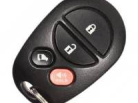 Remote điều khiển remote Toyota Sienna 4 nút